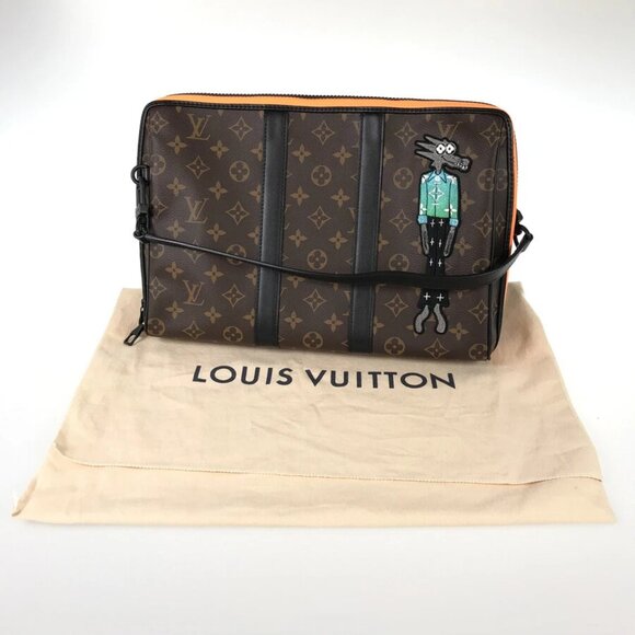 LOUIS VUITTON Monogram Keepall Pouch Clutch bag - Picture 2 of 15